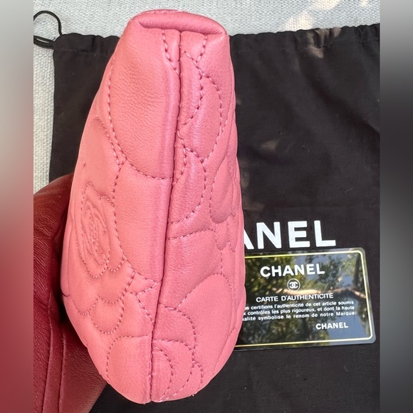 Chanel Aby Camelia Quilted Min Pochette Wristlet - Picture 8 of 16